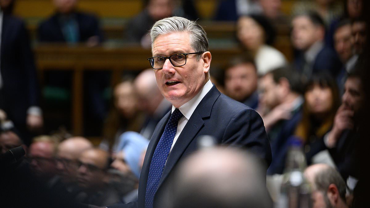 QUENTIN LETTS: Starmer's Kama Sutra joke felt desperate, studenty, prattish and mouldy. He'd make a dreadful best man…