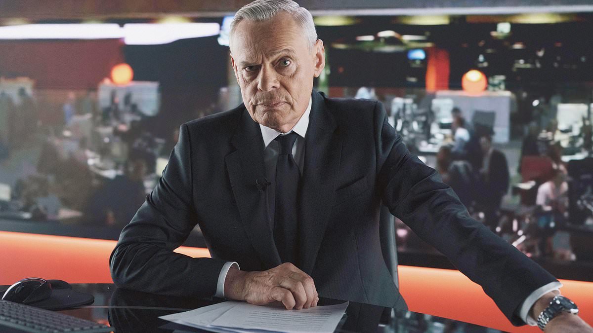 Martin Clunes reveals the 'chilling' archive footage of Huw Edwards he watched to prepare for new drama - and the standout moment that haunted him