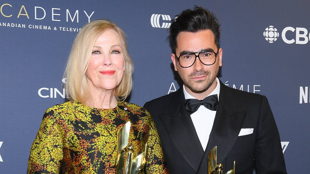 Dan Levy breaks down in tears as he's asked about future of Schitt's Creek after death of Catherine O'Hara - with bittersweet twist