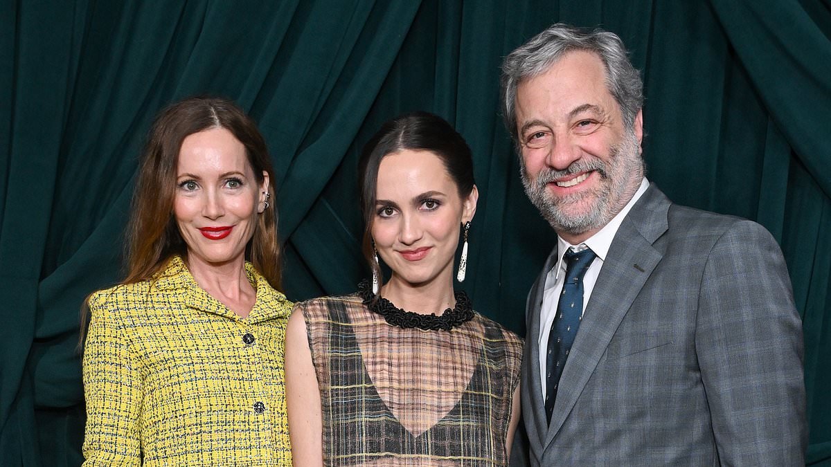 Leslie Mann's daughter Maude Apatow set back as her directorial debut full of nepo babies runs into money trouble