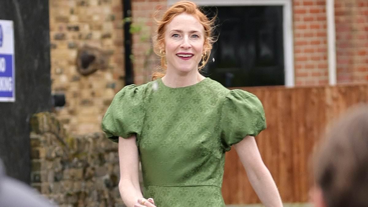 Rosalie Craig hugs her new Doctor Foster co-star Suranne Jones in first look as filming for hit BBC show's third and final ever series continues