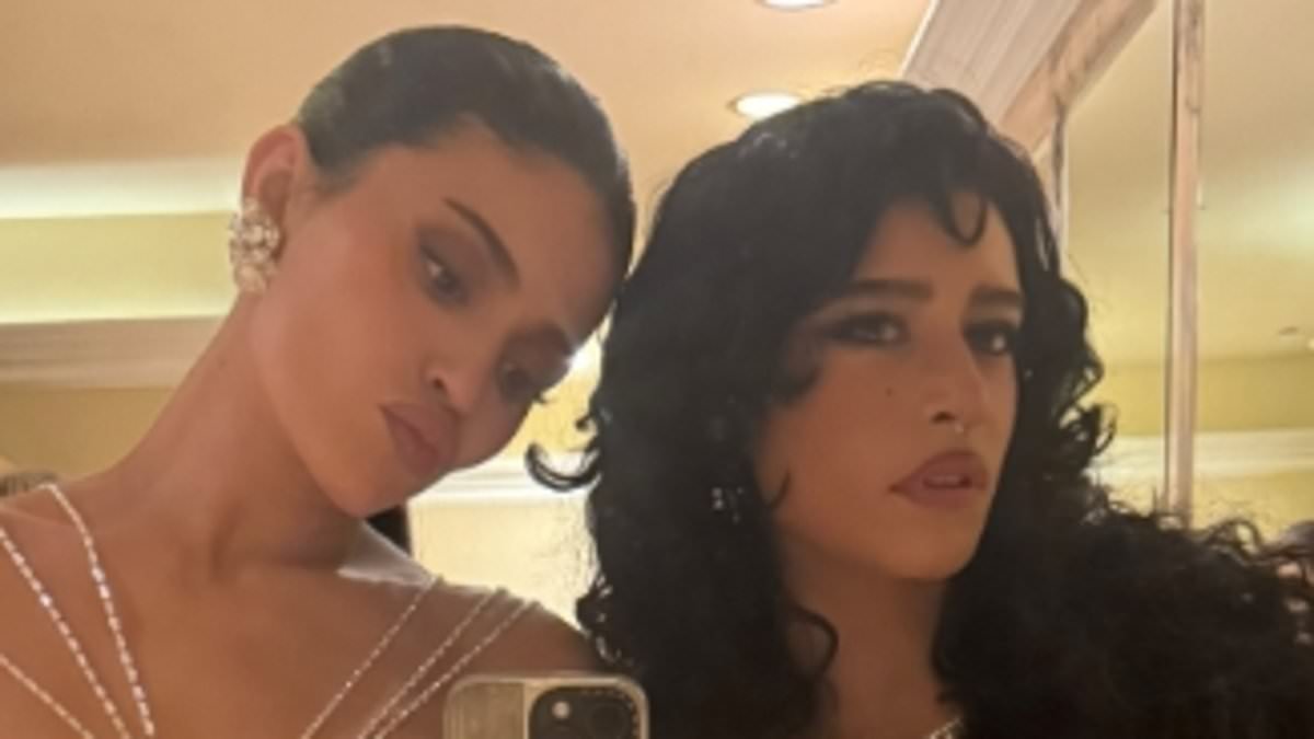 Kylie Jenner snaps selfies with Timothee Chalamet's co-star Odessa A'zion after VERY awkward moment at the Golden Globes