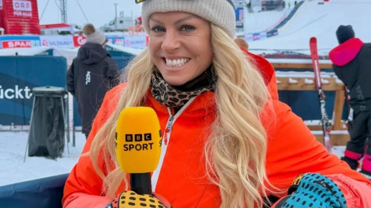 Bouncy blow dries, tears for Lyndsey Vonn and on-air Ted Talks, how the BBC's Chemmy Alcott is carving out a Winter Olympics career revival - after admitting Dancing on Ice 'saved me financially'
