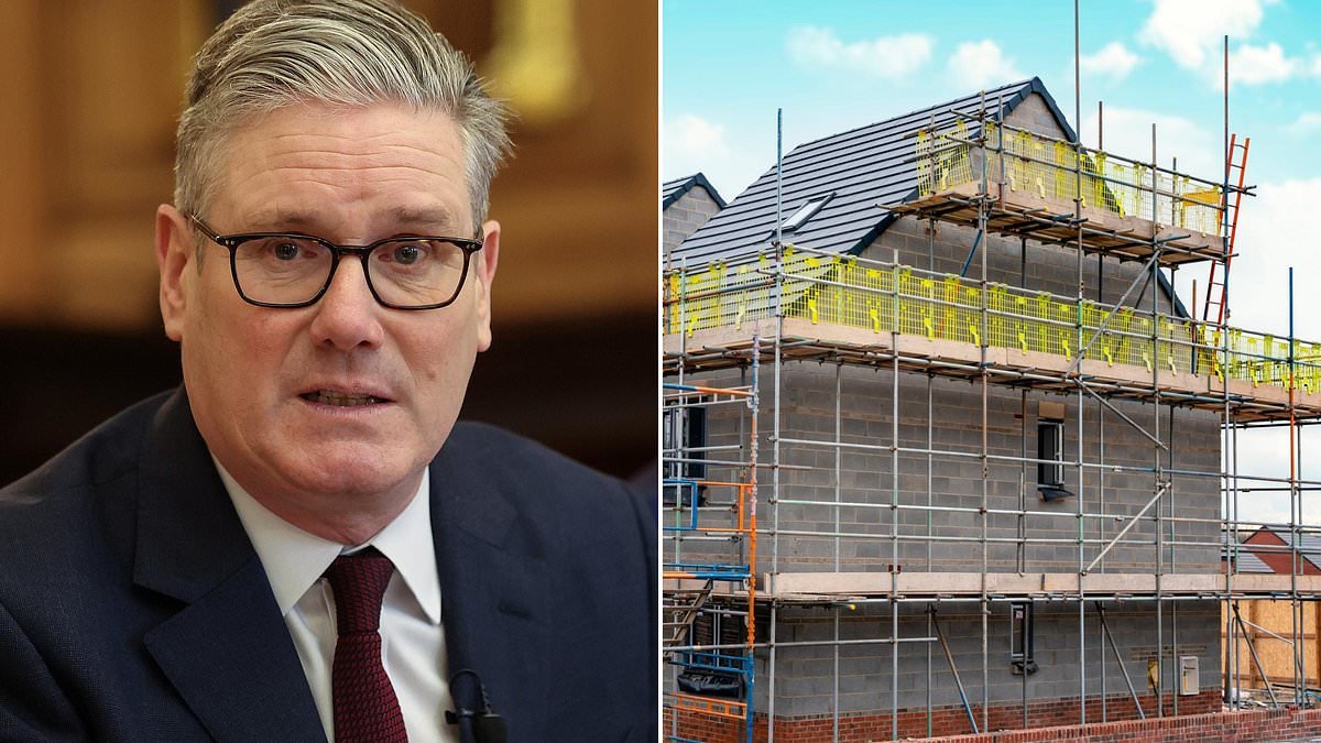 Building plans from Labour to put up 1.5 million new homes hit by scaffolder shortage