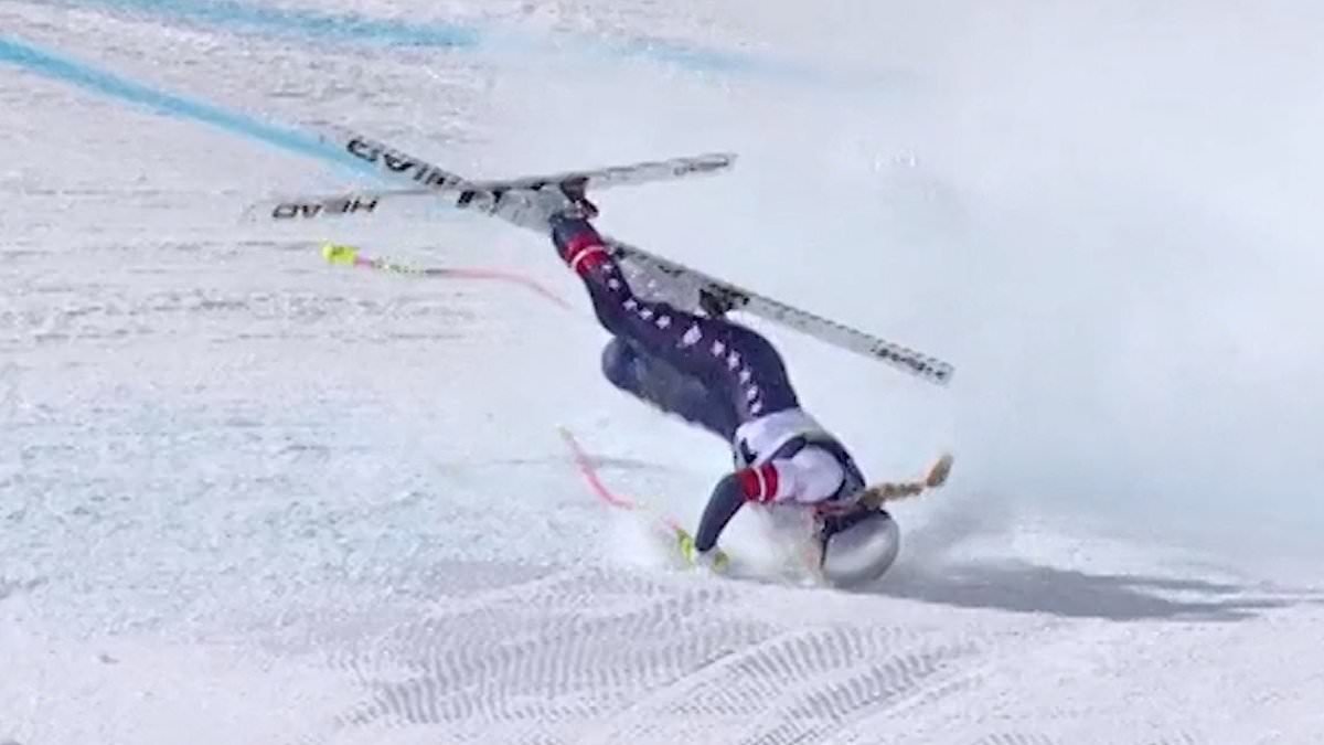 Lindsey Vonn's devastated sister shares heartbreaking reaction to USA skiing legend's horror crash at Winter Olympics: 'It's not a good sign'