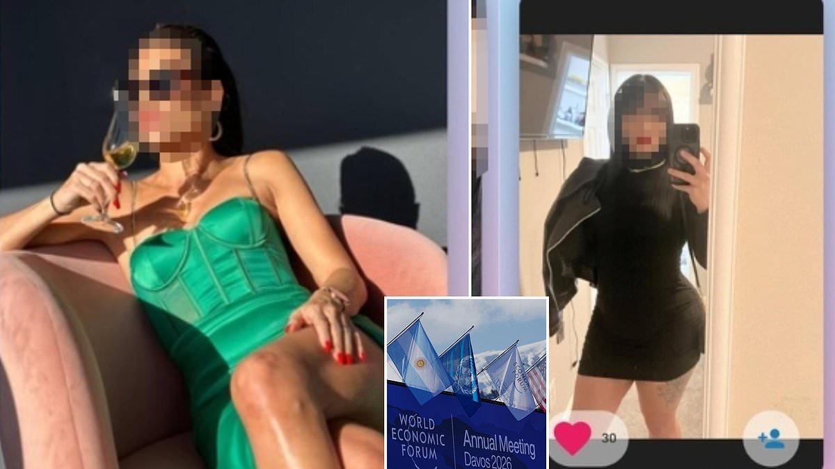 Secrets of the Davos sex workers serving global elite: A £90k four-day sex party with five women, the escort hired by international firm after weekend with CEO and depraved mega-wealthy's bizarre requests