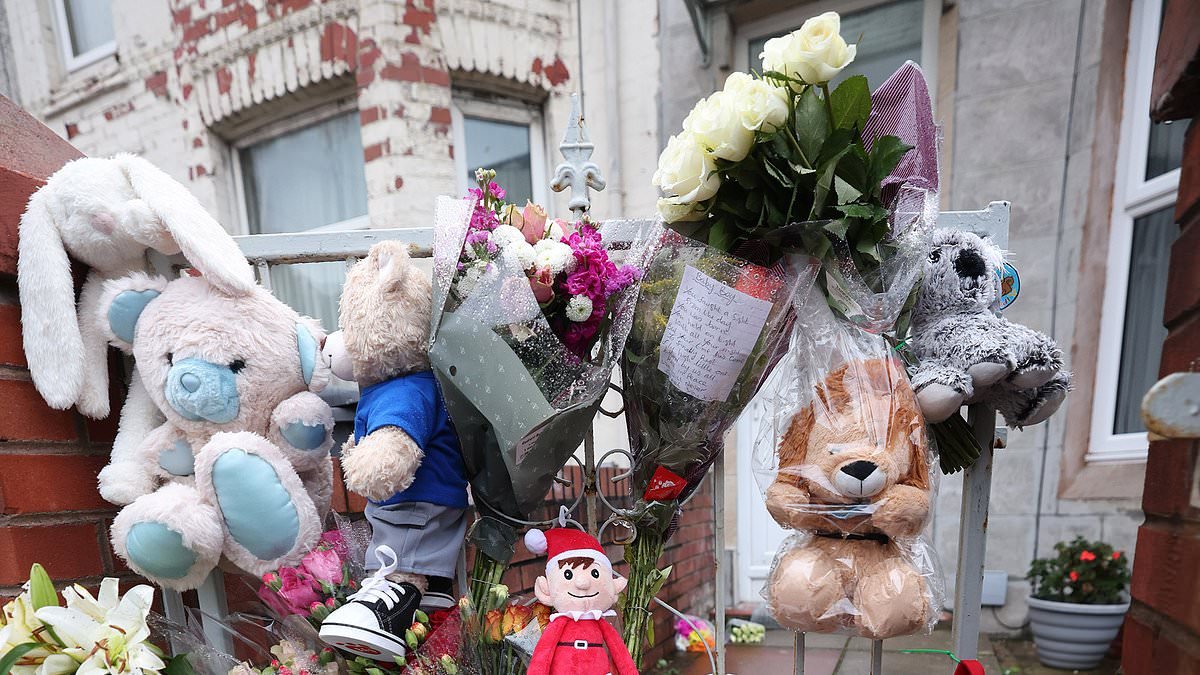 Father's crocodile tears as he and mother both receive life sentences for horrific abuse and murder of baby he referred to as 'monster' and 'it'