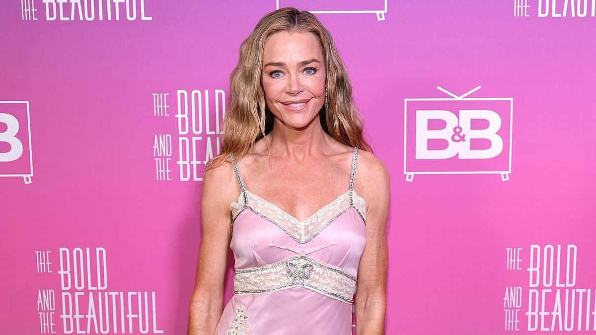 Denise Richards, 55, is seen for the first time since admitting full facelift as she stuns on soap opera red carpet