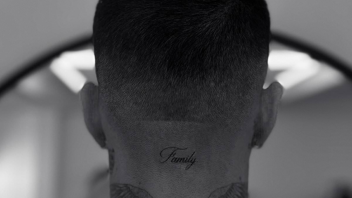 Romeo and Cruz Beckham show off their new tattoo tributes to 'family' after it was revealed their brother Brooklyn has covered up his own inkings