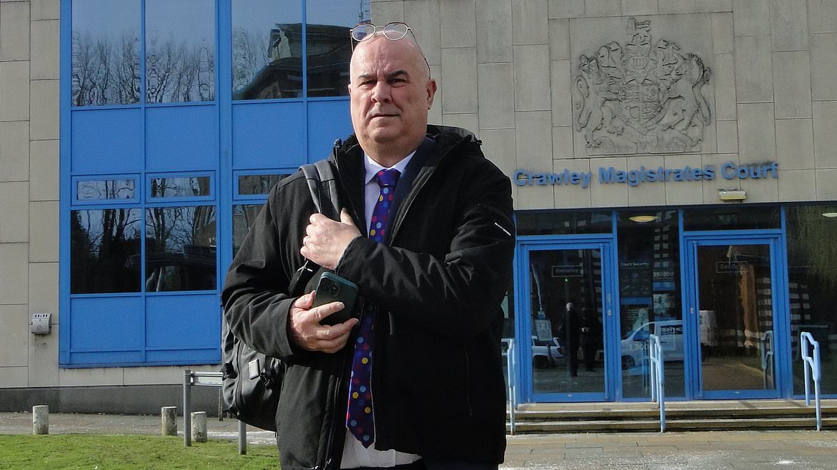 LBC presenter Iain Dale is banned from driving after speeding in his black electric Audi