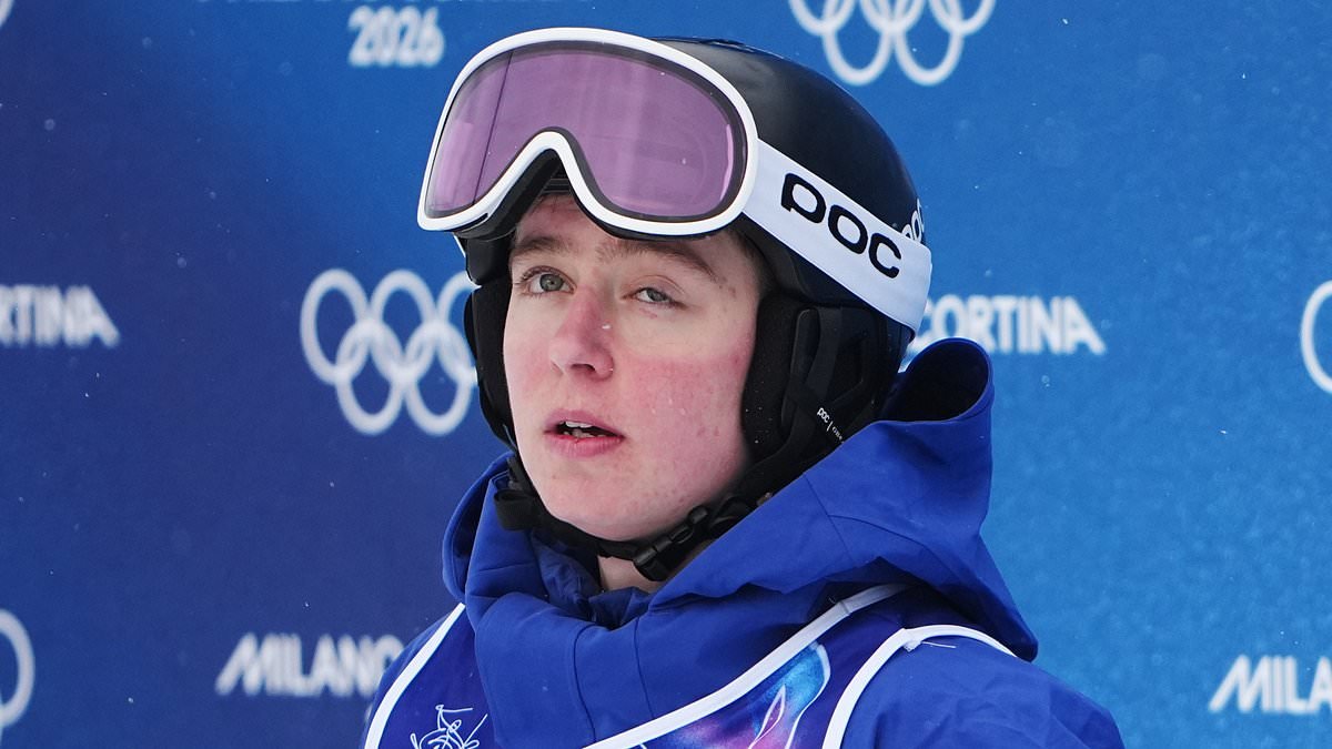 First transgender Winter Olympian, who identifies as a man but is competing against women, finishes dead last in his race - but gets lifeline to fight for a medal again