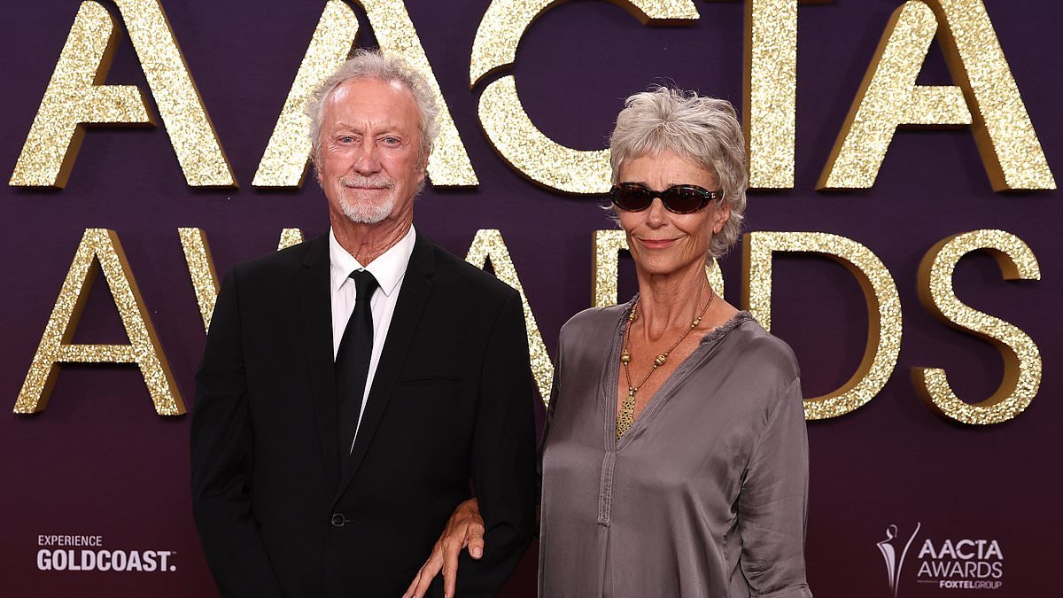 Defiant actress Rachel Ward, 68, lights up the red carpet with Australia's biggest stars at the AACTA Awards after she was criticised by cruel trolls over her appearance