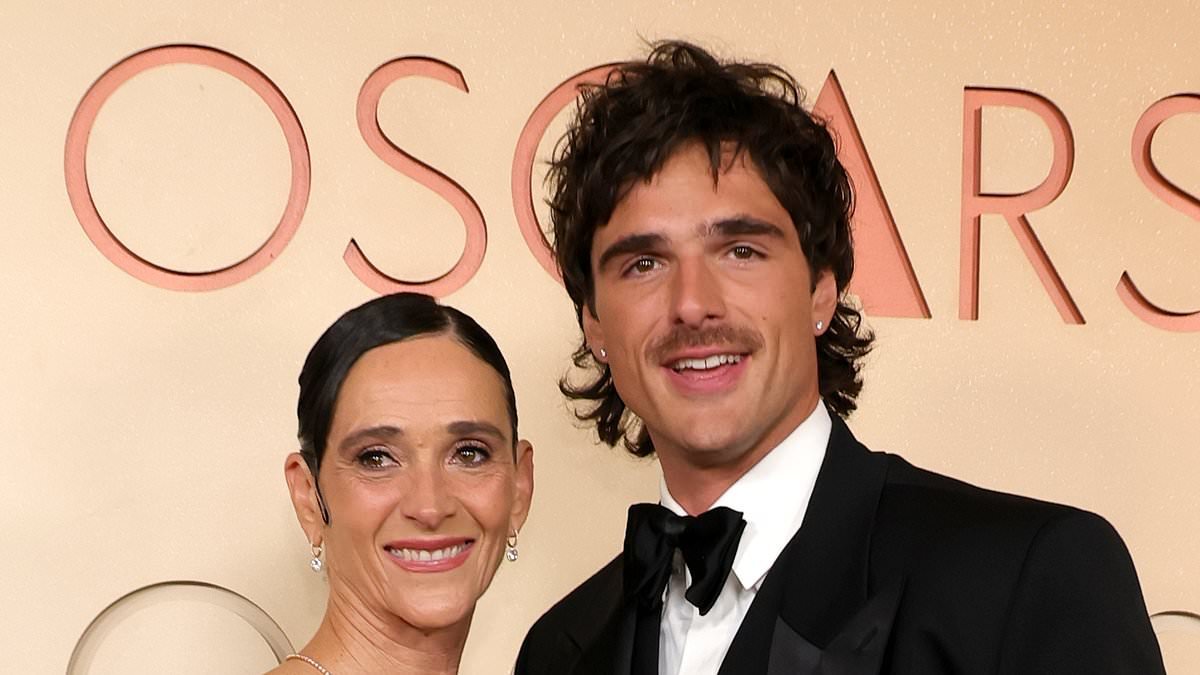 Jacob Elordi cuddles up to his very sweet date at the 2026 Oscars before narrowly losing Best Supporting Actor to Sean Penn