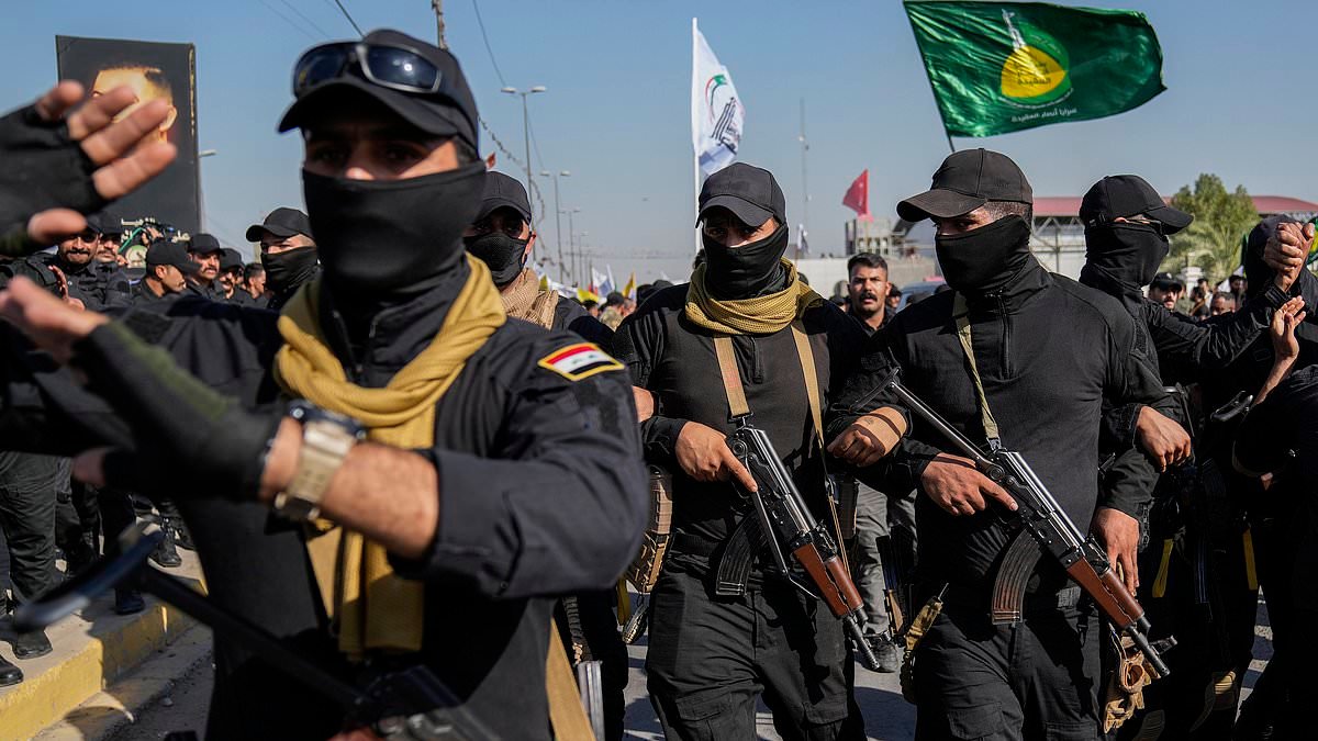 Hezbollah warns enemies will 'taste death' and threatens 'comprehensive war' if Trump strikes Iran - as aircraft carrier arrives in Middle East and Ayatollah Khamenei 'hides in bunker'