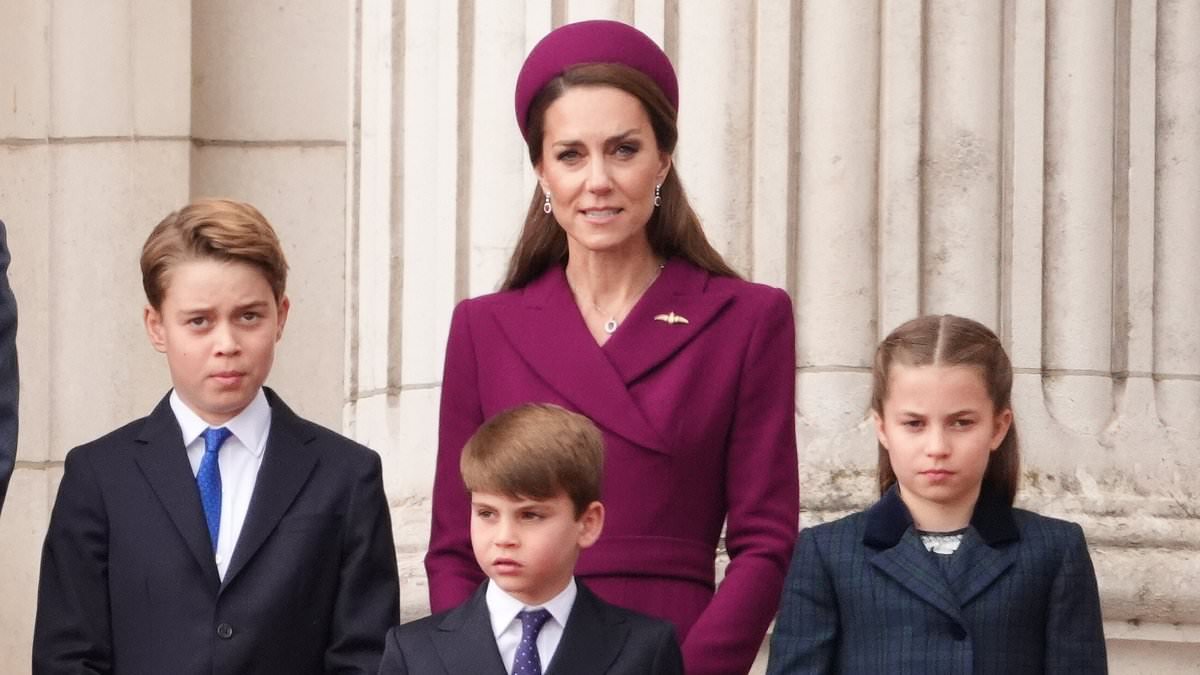 Kate reveals how she's navigating 'hard conversations' with Prince George, Princess Charlotte and Prince Louis