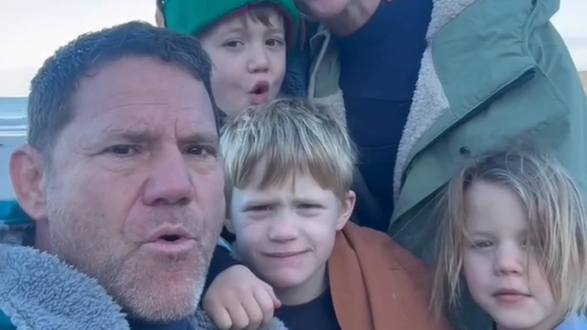 TV wildlife presenter Steve Backshall reveals one of his twins was born 'blue and not breathing' until being placed next to her sibling in a moment of 'perfect synchronicity'