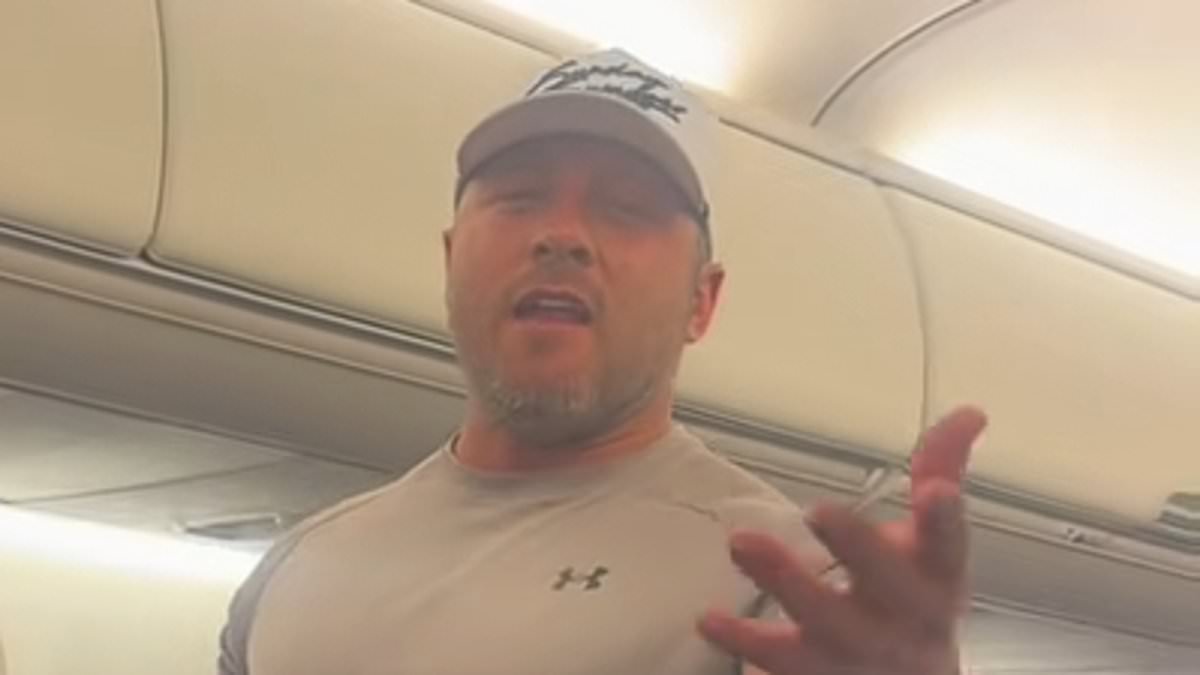 Petulant bodybuilder booted off Southwest flight 'after erupting with fury when man chatted to his wife'