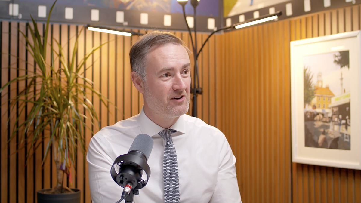 The Rest Is On Expenses... Labour minister uses taxpayers' money to set up podcast studio in his office with hi-tech microphones and sound-absorbing wooden panels
