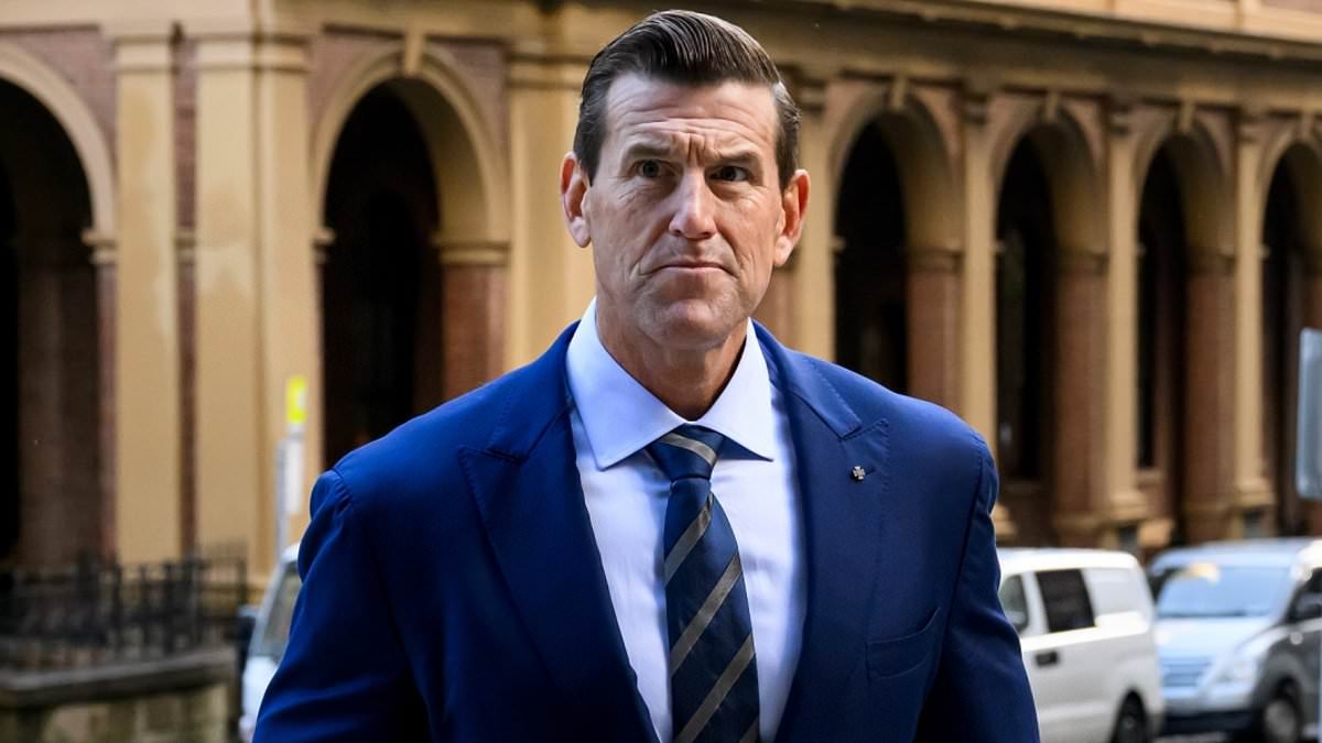 Australia's most highly decorated living soldier Ben Roberts-Smith is CHARGED with war crimes