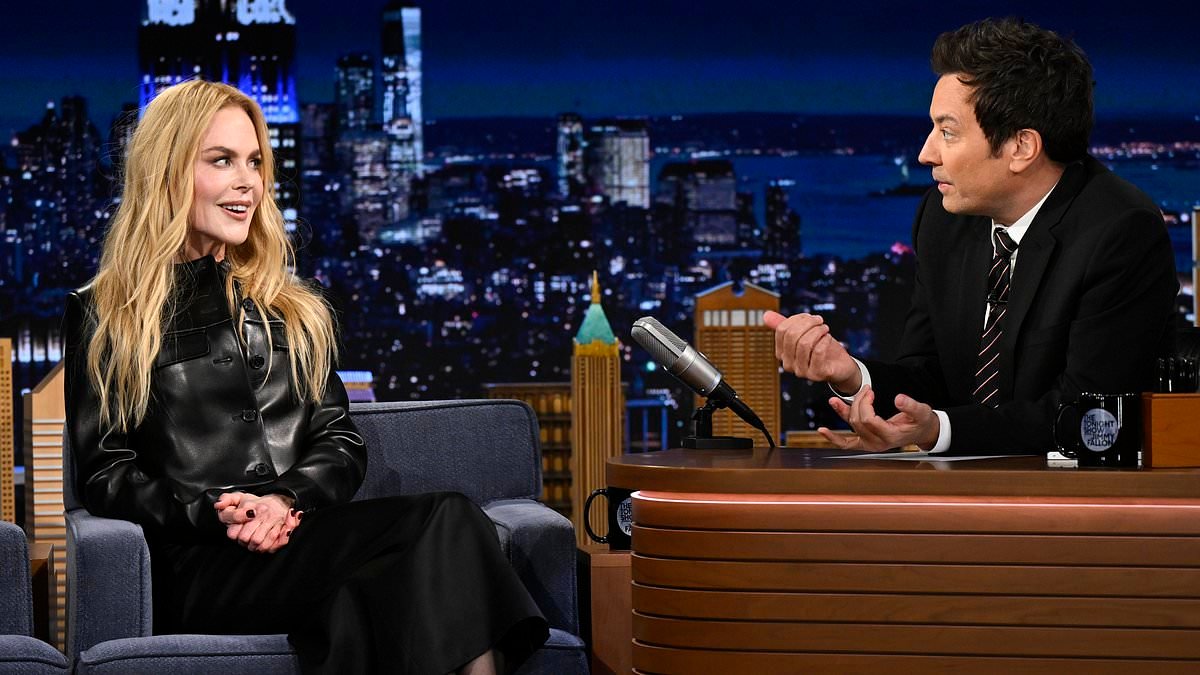 Single Nicole Kidman enjoys a flirty reunion with her 'crush' Jimmy Fallon years after their disastrous date together