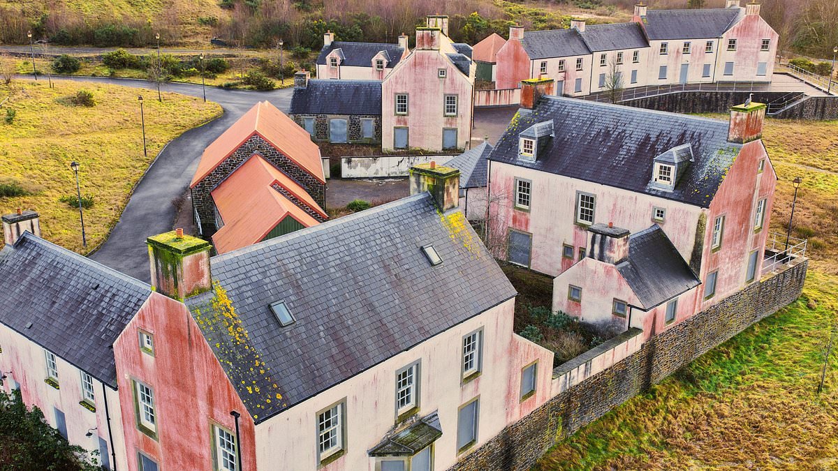 Flagship eco-village backed by King Charles's charity now resembles 'apocalyptic film' after being abandoned for more than a decade