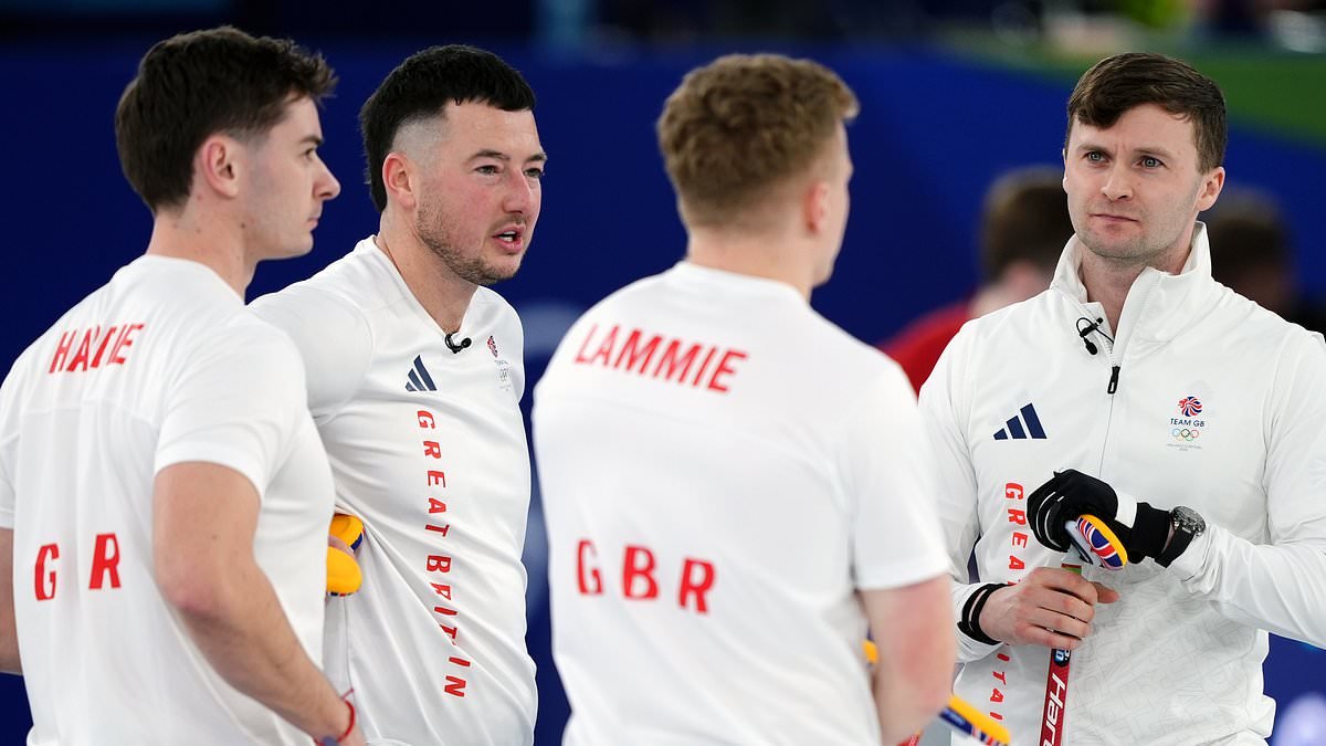 Team GB curlers left on brink of Winter Olympics exit as they lose to Canada after opponents were embroiled in 'CHEATING' row