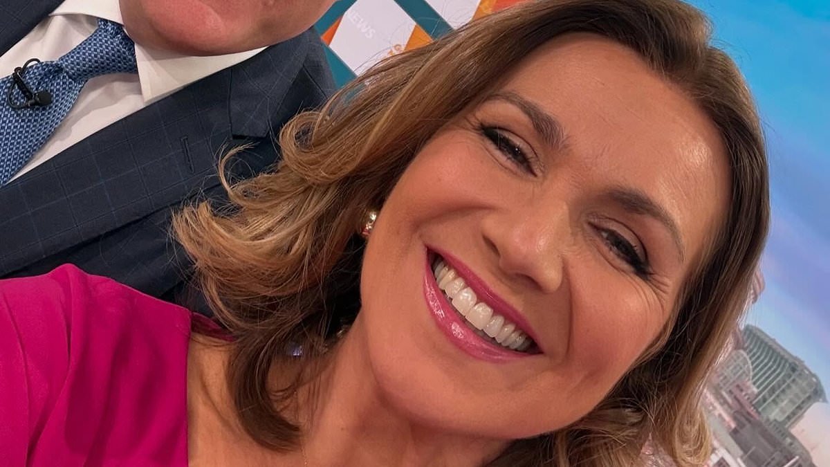 Susanna Reid dazzles Good Morning Britain fans with 'fresh' new look after Easter break - and even Kate Garraway can't help but comment