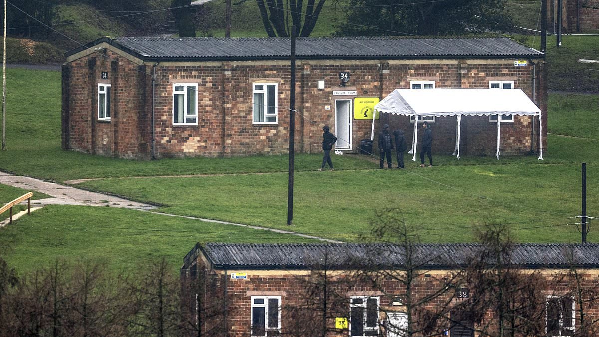 Number of male migrants in Crowborough former army barracks have doubled over past month