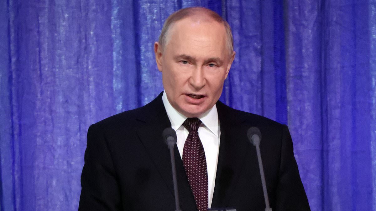 Putin's spy satellites helping Iran by photographing British military sites says Zelensky as Royal Navy adds 'drone mothership' kit to vessel readying to head to Hormuz