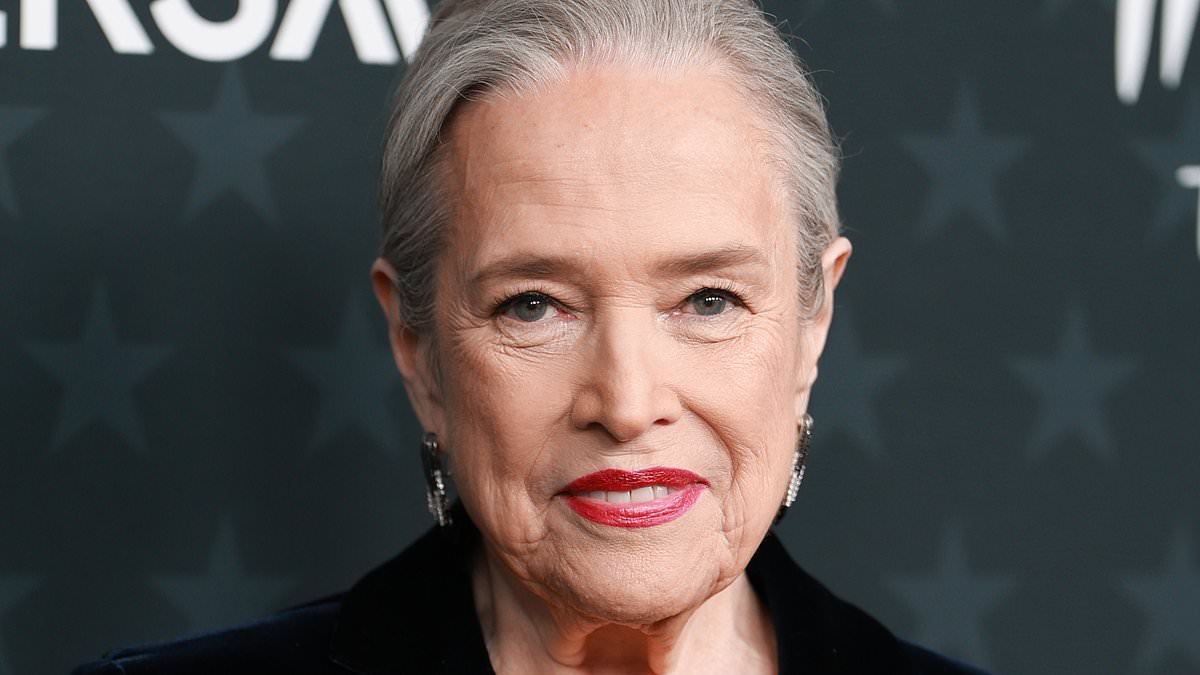 Kathy Bates, 77, looks thinner than EVER in sleek pantsuit at Critics Choice Awards after dropping over 100lbs with Ozempic