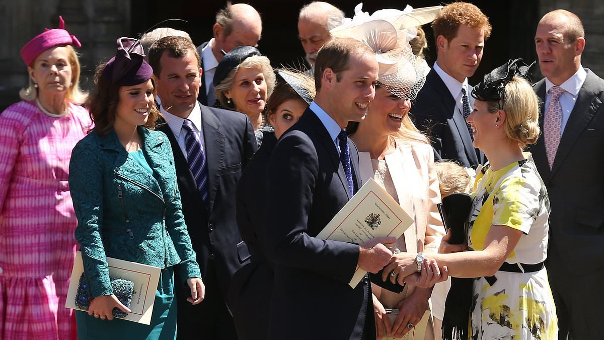 Zara and Mike Tindall 'will support' William and Kate over Beatrice and Eugenie: Royal insider reveals why Princess Anne's daughter will 'naturally' side with the Future King and Queen