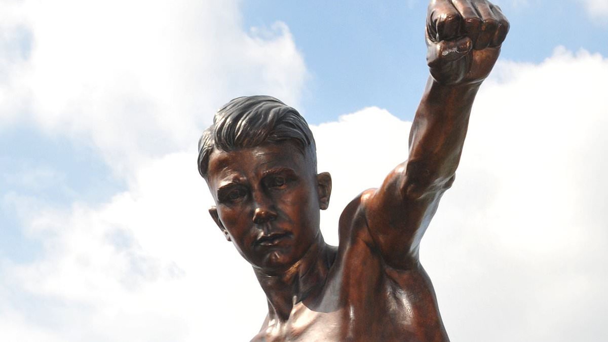 Thieves saw down and steal statue of British boxing champion from London park