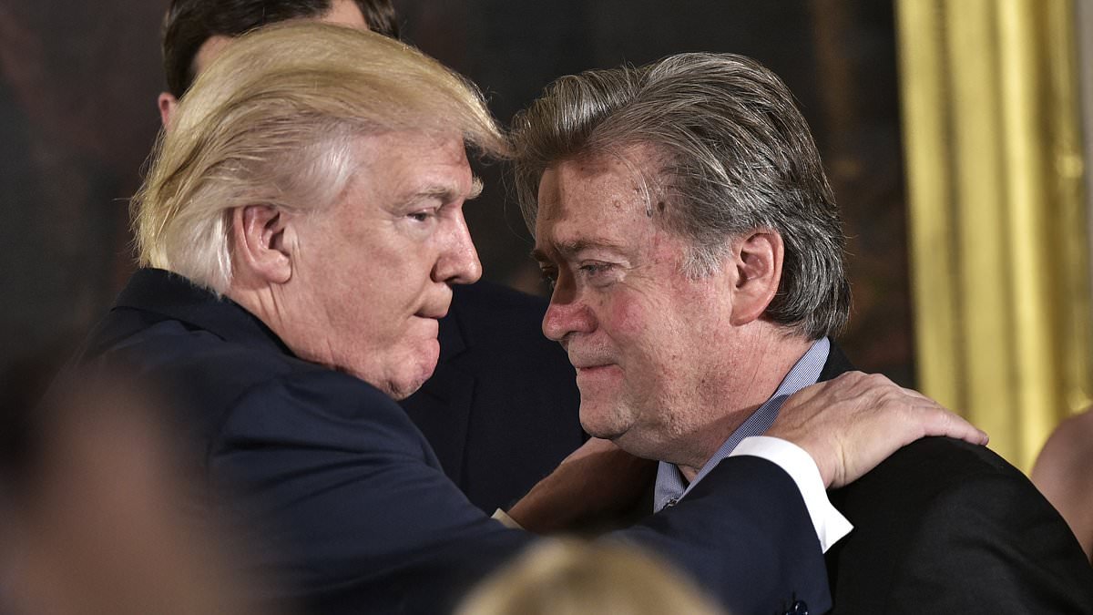 Trump set to wipe Steve Bannon's criminal record after January 6 convictions