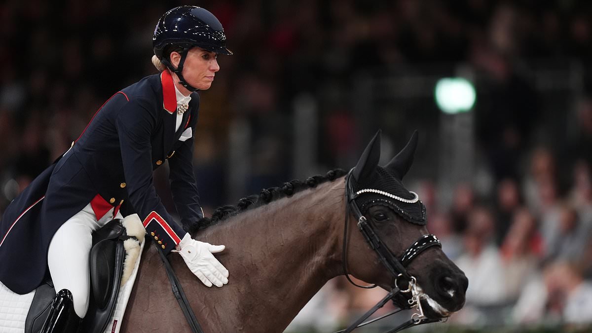 Charlotte Dujardin embroiled in fresh controversy over treatment of horses - less than a year after returning from a ban over whipping scandal