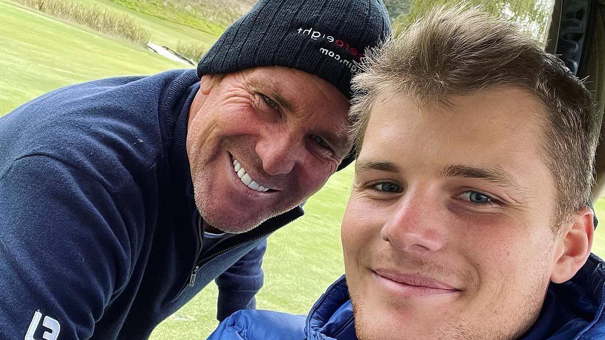 Shane Warne's son blames 'forced' Covid vaccine for his cricket icon dad's death at 52 - despite Thai post-mortem claiming he died of 'natural causes' after heart attack with sex drugs found in his room