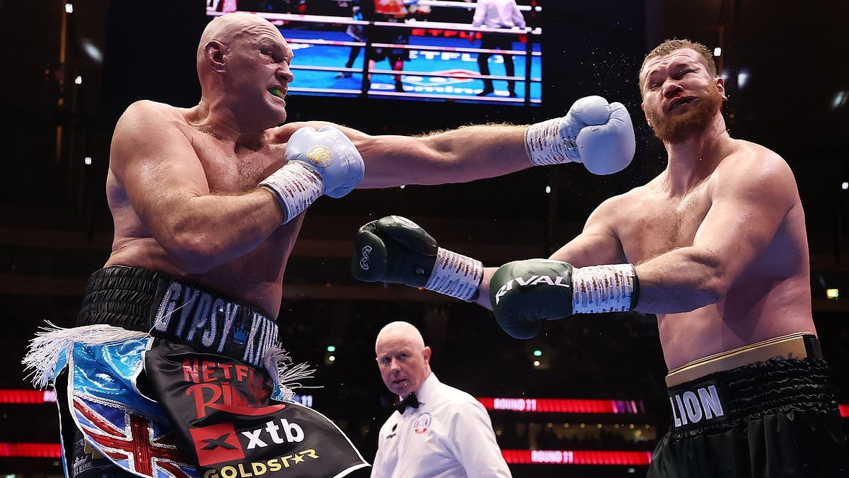 Why Tyson Fury's routine win over a Soviet man-mountain will now tempt Anthony Joshua into the ring: JEFF POWELL on a night of negotiations inside and outside the ropes