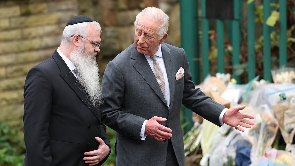 King Charles becomes patron of Jewish charity after arson attack in Golders Green