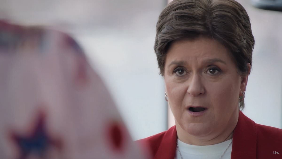 Nicola Sturgeon doubles over after BRUTAL swipe at her looks on The Assembly - after teasing 'radical' makeover to celebrate leaving politics