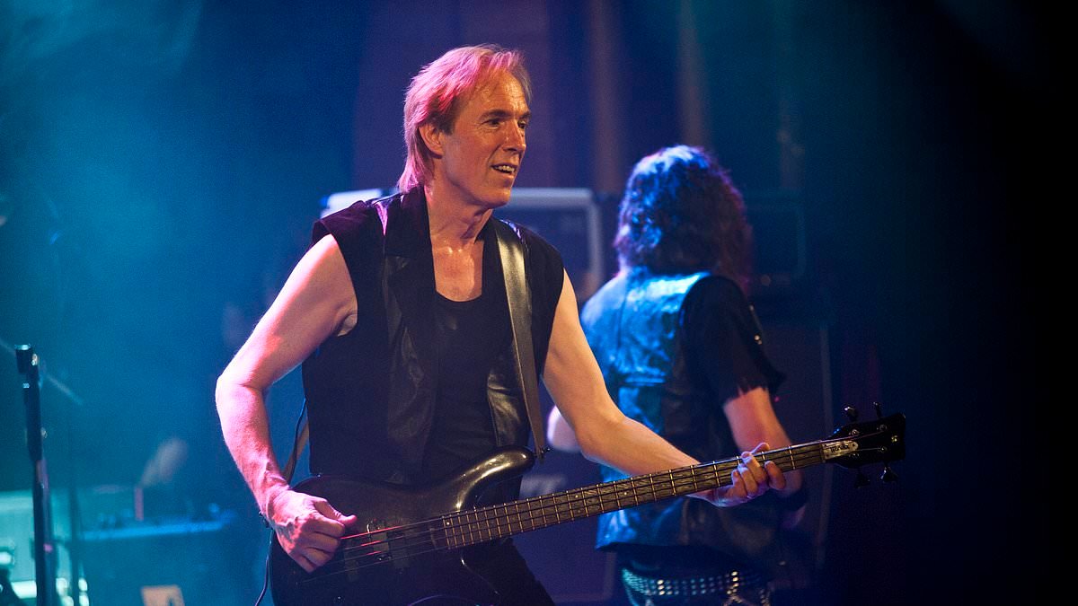 Scorpions bassist Francis Buchholz dies aged 71: Musician's family say their 'hearts are shattered' after his private battle with cancer