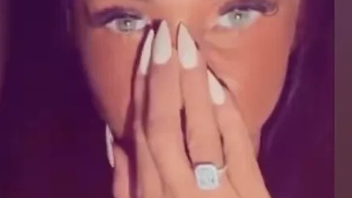 Katie Price's husband Lee Andrews appears to use ex-wife's engagement ring to propose to star... after popping question to ANOTHER woman in matching fashion four months ago