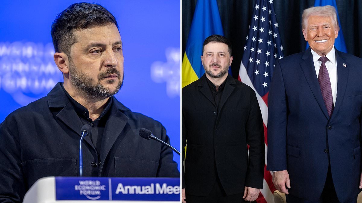 Zelensky slams EU's 'lack of will' to deal with Putin but says deal to end Ukraine war is 'nearly, nearly ready' after 'very good' meeting with Trump