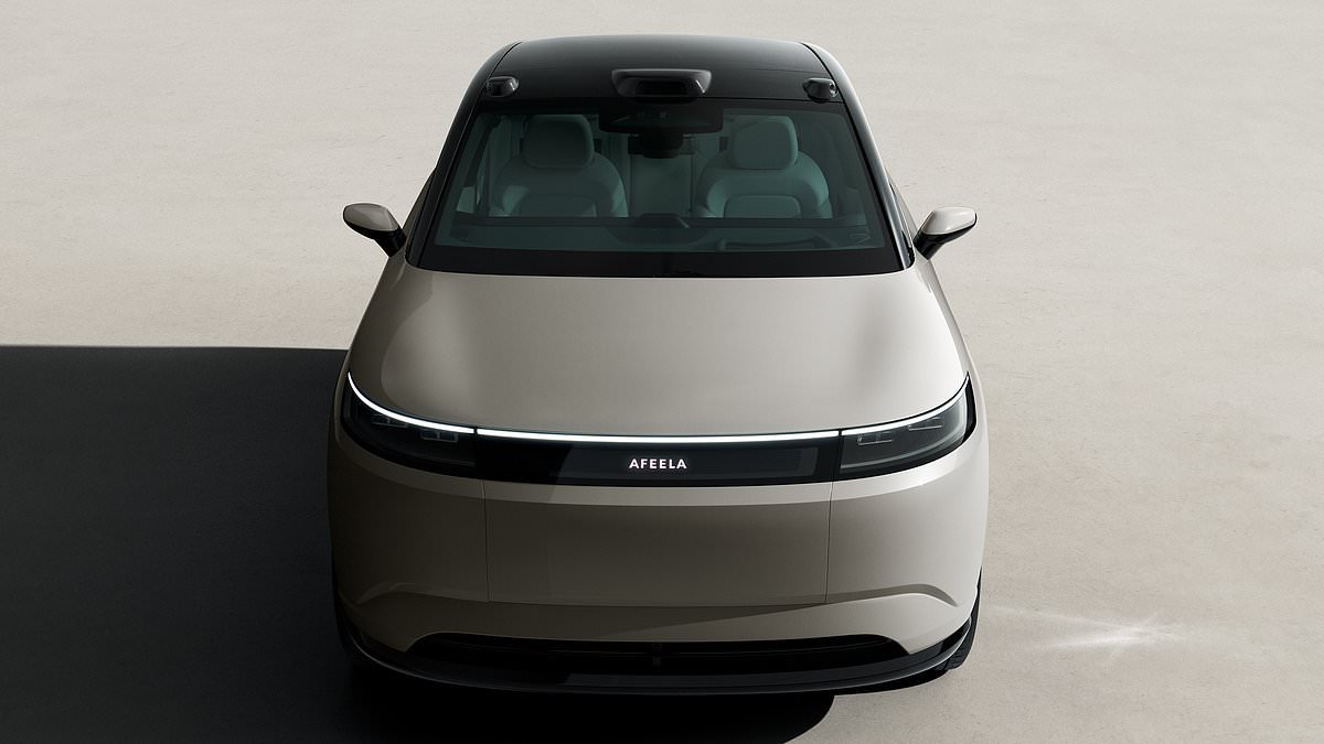 Say hello to the Sony SUV: Afeela Prototype previews second electric car in the tech firm's tie-up with Honda