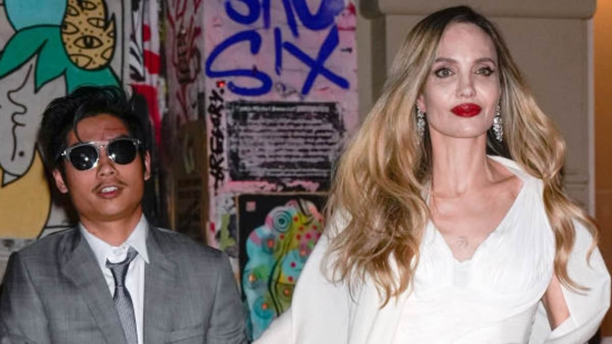 Angelina Jolie and Brad Pitt's son Pax still has scars on his face... over a year after crashing his e-bike into a car