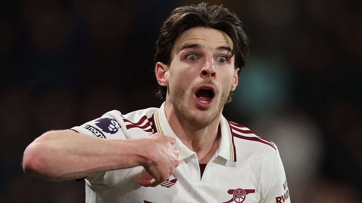 Arsenal and England star Declan Rice banned from driving after speeding twice in a week on the same road in his £40,000 Land Rover