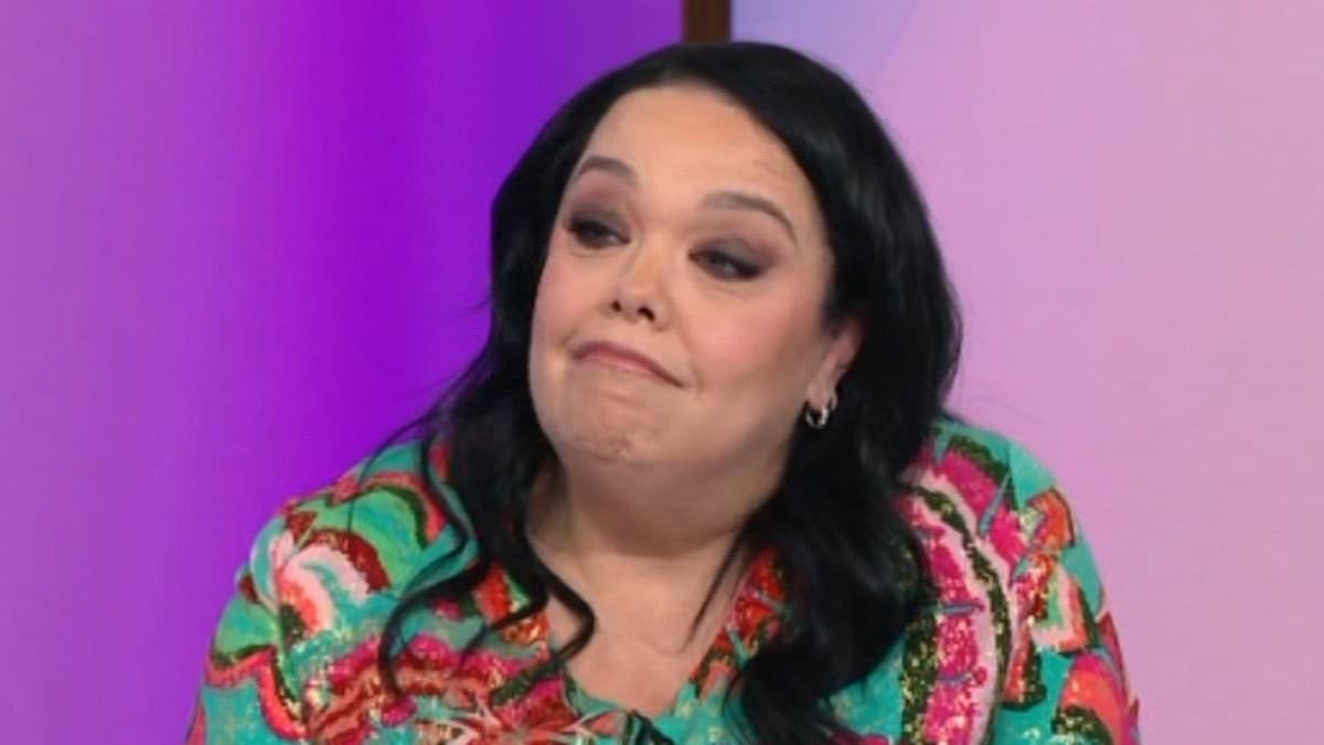 Lisa Riley fights back tears recounting Robin Windsor's 'downward spiral' before tragic death, telling Loose Women 'his light went out and he felt he wasn't wanted anymore'