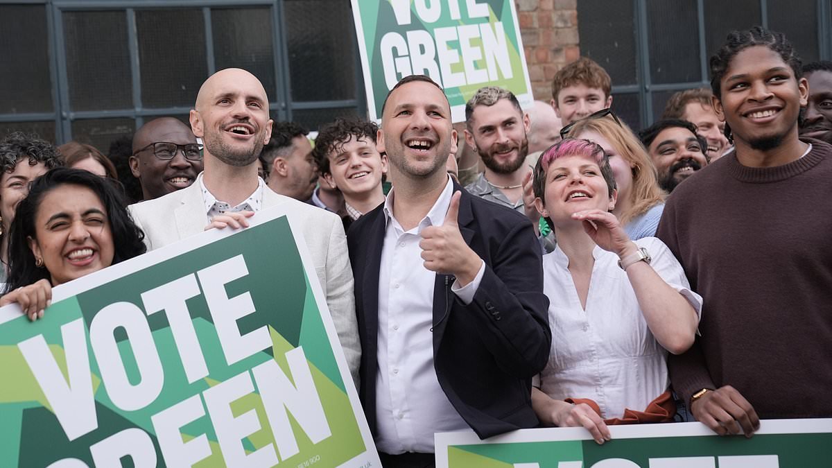 Greens accused of blocking tens of thousands of homes in furious row with Labour - but Zack Polanski says he's 'proud' of councils that stop construction of 'luxury' buildings