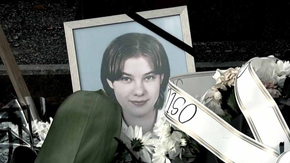 Moment woman 'who murdered girlfriend and hid body under patio after she refused to change sex' tells Polish journalist she knew nothing about her disappearance