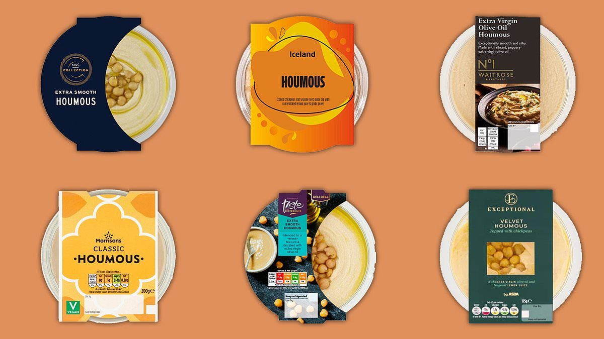 Is YOUR houmous the real deal? As it's added to UK inflation 'basket', how most supermarket versions of the middle-class favourite are bulked out with cheap oils and preservatives
