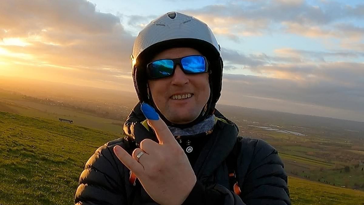 Pictured: 'Experienced' Skydiver, 49, who died while doing wingsuit jump with friend at aerodrome in Devon