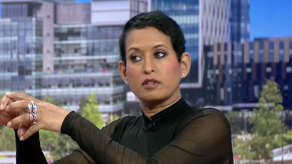 BBC Breakfast fans beg 'you have to stop!' as Naga Munchetty bulldozes guest in 'embarrassing' interview - jeering 'he could barely get a word in!'